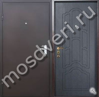 Квартирная дверь с порошковым напылением и МДФ - купить от производителя Мосдвери Квартирная дверь с порошковым напылением и МДФ